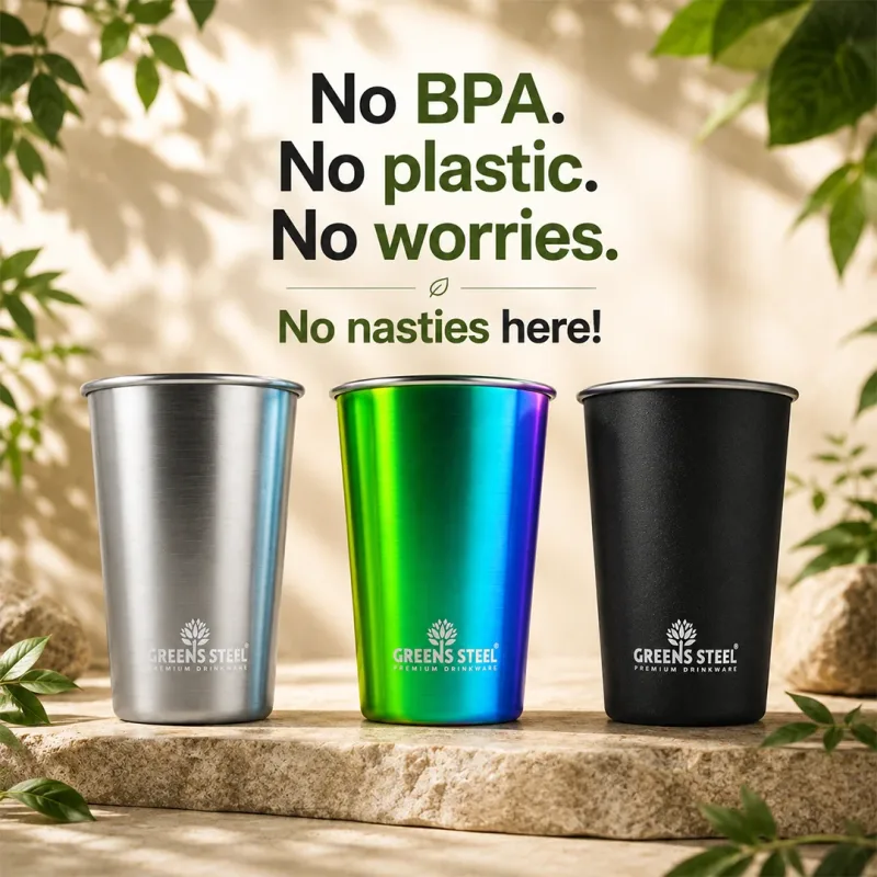 ステンレススチールカップ - 10 oz、16 oz、20 oz